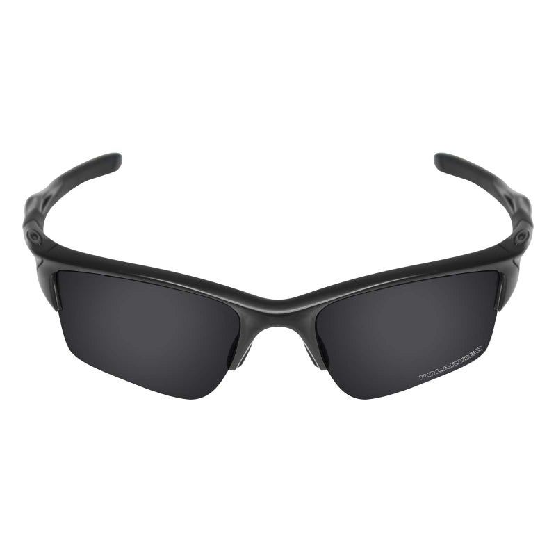 Mryok+ Polarized Replacement Lenses for Oakley Half Jacket 2.0 XL OO9154-62mm - Stealth Black - Image 2